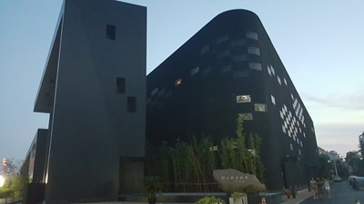 【美麗的ta】夜色中的美術(shù)館