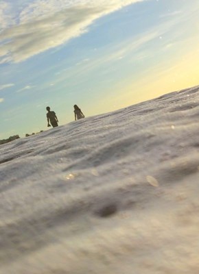 S5在水里見證海邊的愛情