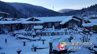 【隆冬百態(tài)】+海林市+大雪后的中國(guó)雪鄉(xiāng)