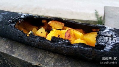 【春節(jié)曬幸?！?重慶+竹筒烤紅薯