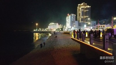 沙灘夜景