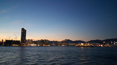 夜游維多利亞港
