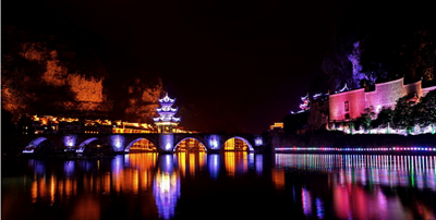 古鎮(zhèn)夜景