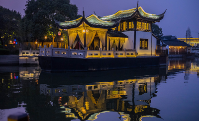 周莊水城之夜