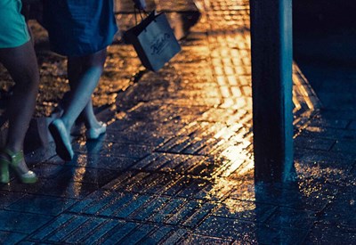 夜拍黃興步行街