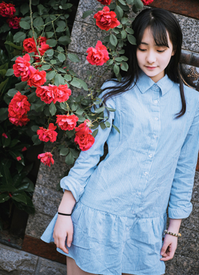 小藍(lán)裙