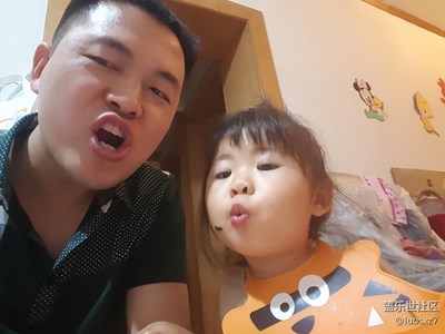 女兒的“萌”