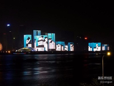 杭州錢塘江夜景