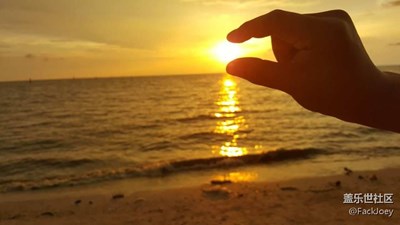 用note5來拍照追日，小太陽