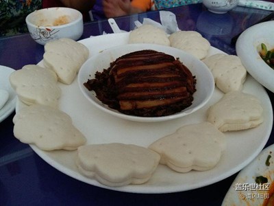 美食環(huán)游之旅+綿陽市+肉夾饃+素三樣