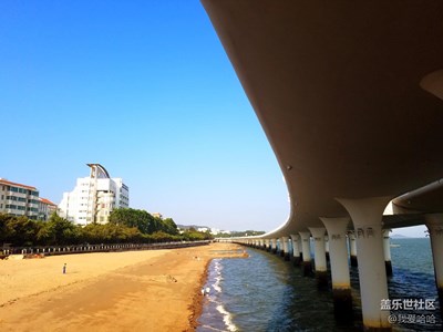 廈門演武大橋海上觀景臺終于開放拉