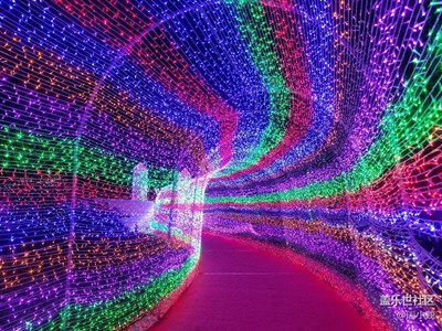 美麗的燈光之夜