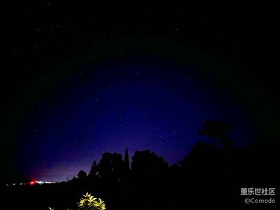 手機(jī)也能拍到夜空之星星