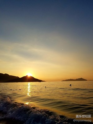 帶著S7 edge去深圳西沖金海灣看日出