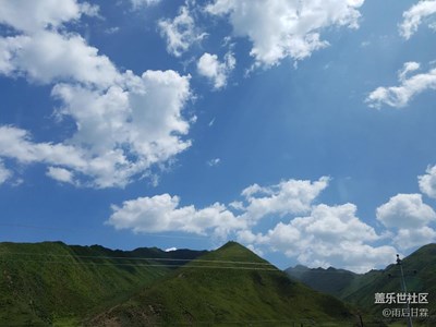 神奇九寨藍藍的天