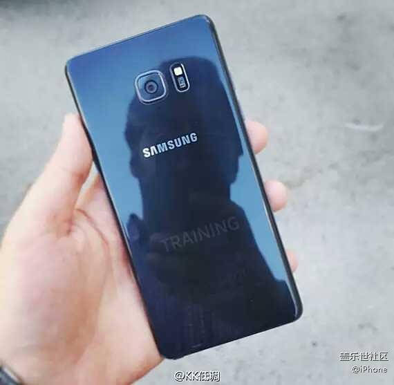 ¥5988元！Note 7 國行真機曝光：這一點漂亮