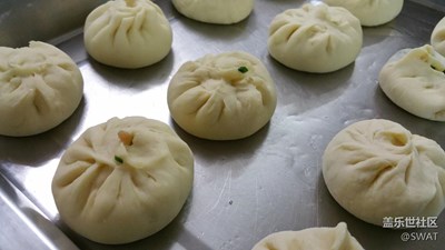 自己做的包子