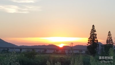 【我與晚霞有個約會】+寧波余姚+傍晚的寧靜