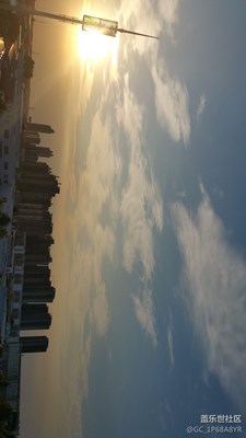 晚霞