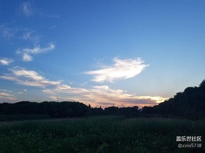 藍天~白云~晚霞~夜景