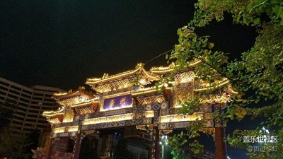 天府夜色