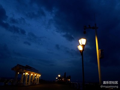 黃昏，帶上S7 edge去聽海