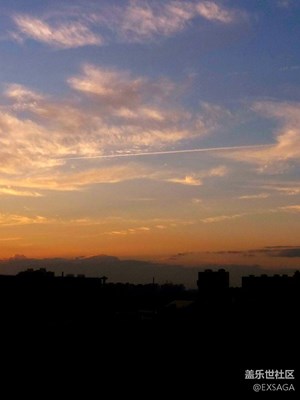 秋色正濃+北京+秋之晚霞