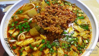 我又來了，臊子面。