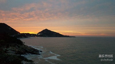 【別樣國慶】+連云港+夕陽下的海邊