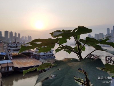 馬上變天了，最后的日落