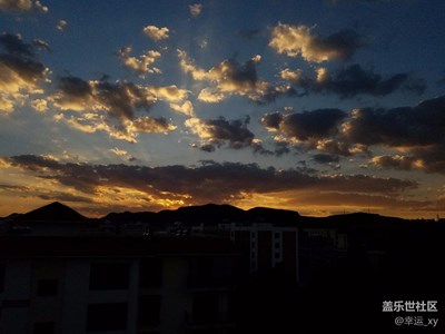 【攝影】云霞滿天