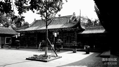 【黑白影像】+綿陽(yáng)市+草堂古風(fēng)遺韻，