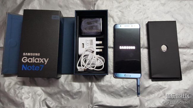 我將終身收藏NOTE7