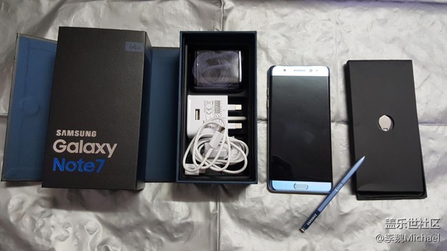 我將終身收藏NOTE7