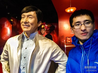 我和成龍大哥的“合影”