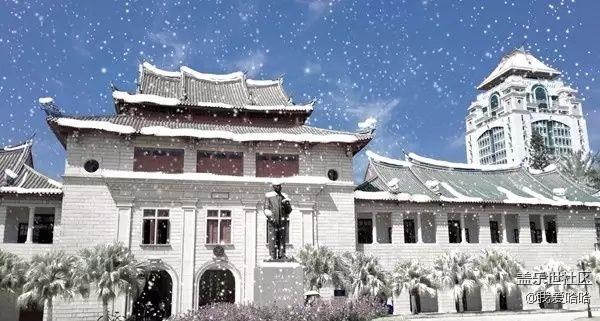 來(lái)看看下雪后的廈門(mén)
