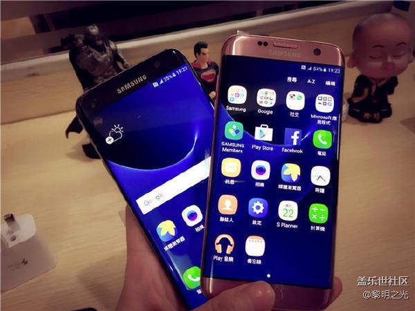 妹子們的最愛！S7edge 瑩鉆粉 圖賞