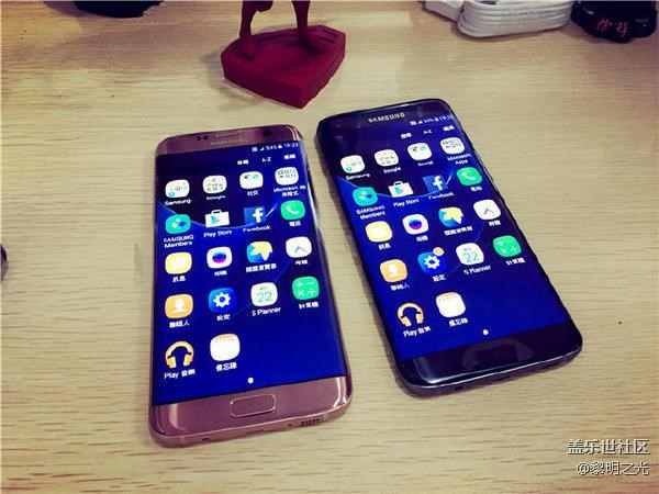 妹子們的最愛！S7edge 瑩鉆粉 圖賞