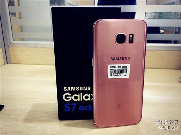 妹子們的最愛！S7edge 瑩鉆粉 圖賞
