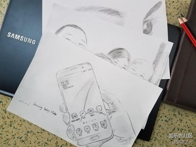 【手繪分享】第三期 純手繪 主角：S7edge+合集