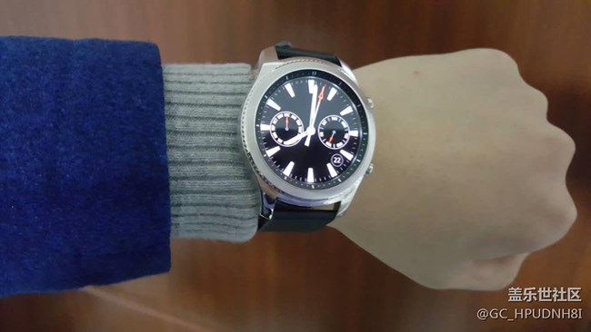 【用科技智造時間】三星Gear S3 終于到了，vevy good哈哈