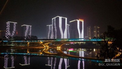 美麗的南沙夜景