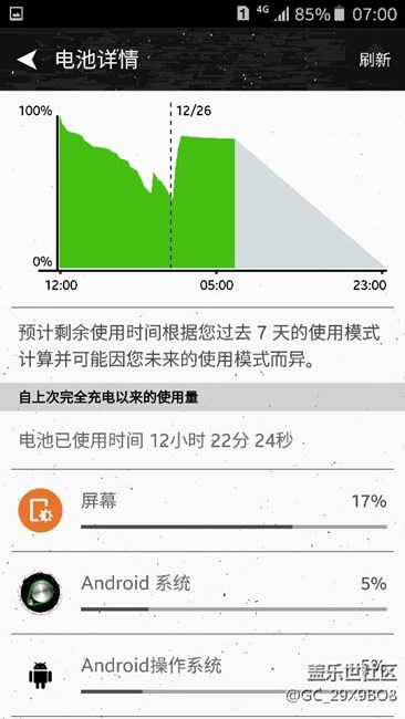 為什么A7100晚上充電最多百分之87？