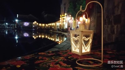 NOTE4拍攝的宏村夜景