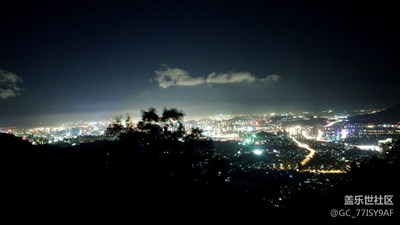 福州世茂云上鼓嶺城市夜景