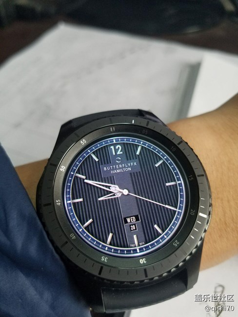 【用科技智造時間】Gear S3 frontie配HAMILTON表盤