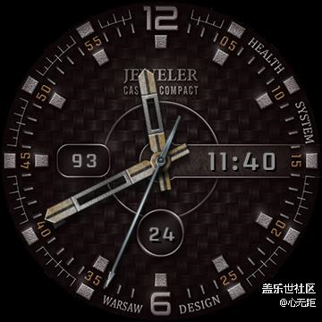 個人以為S3  Gear 最可用和實(shí)用的傳統(tǒng)表盤（有圖樣）