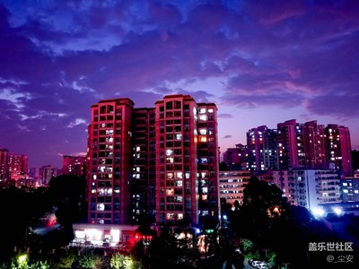 【攝影】夜景試拍——小城六點(diǎn)半