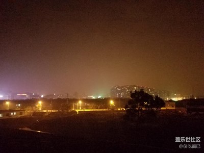 流星雨沒(méi)看到，霧霾到是看到了。。