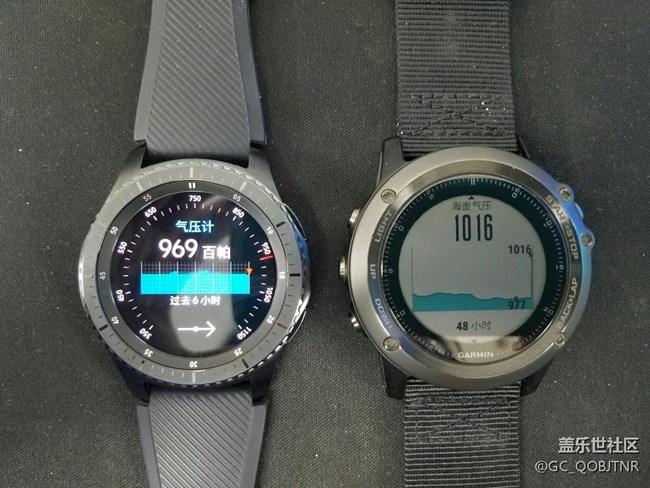 gear s3 與fenix3桌面插件對比及運動數(shù)據對比